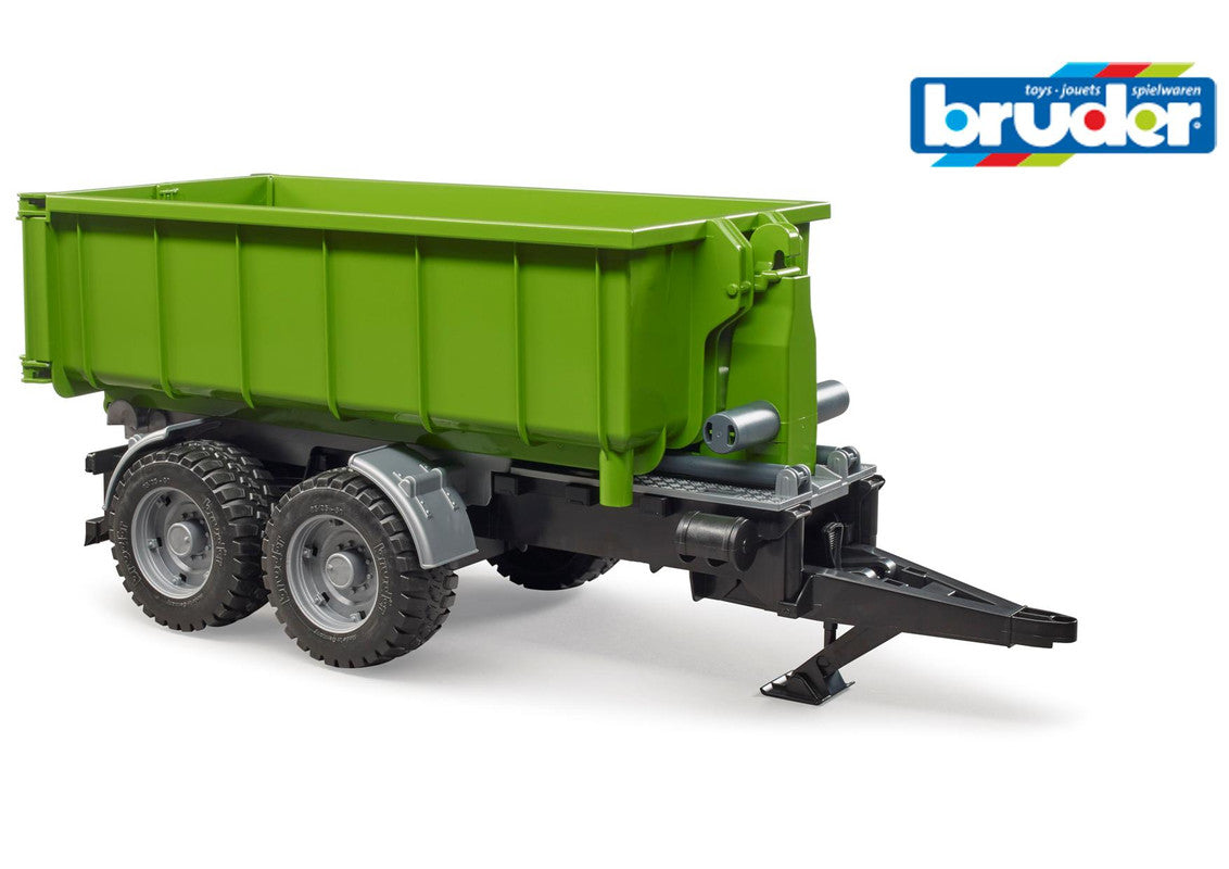 Roll-Off-Container trailer for tractors