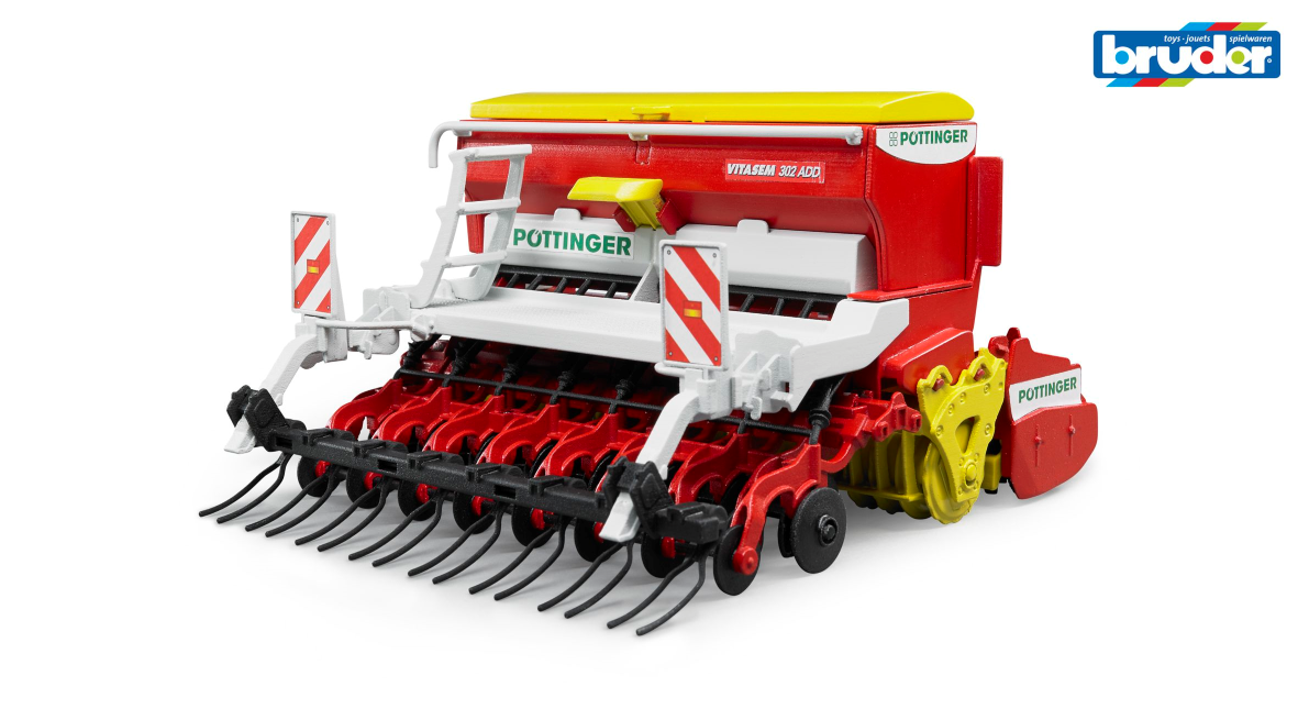 Pšttinger Vitasem 302ADD harrow-mounted seed drill