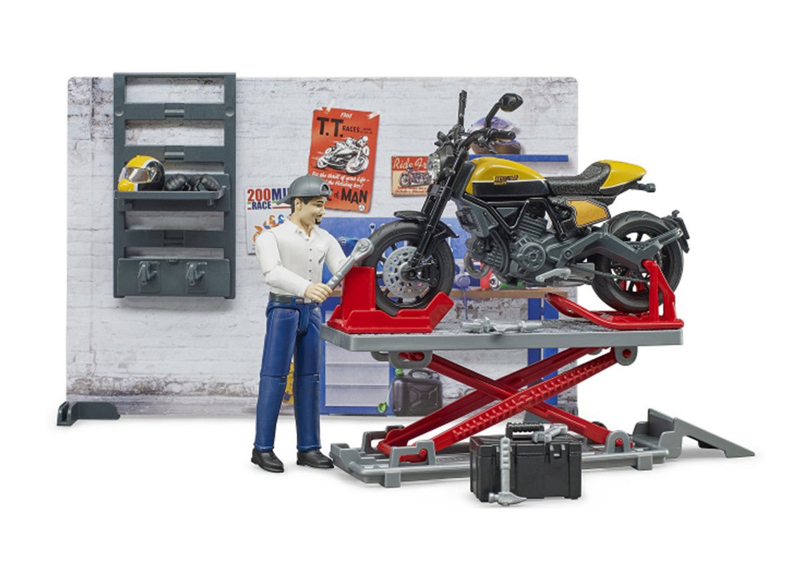 bworld Motorcycle service with Scrambler Ducati Full Throttle
