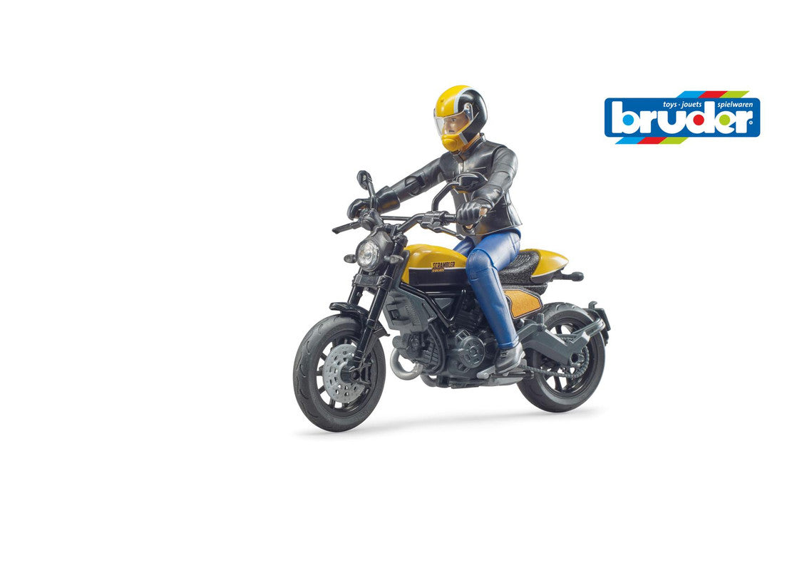 bworld Scrambler Ducati Full Throttle with driver