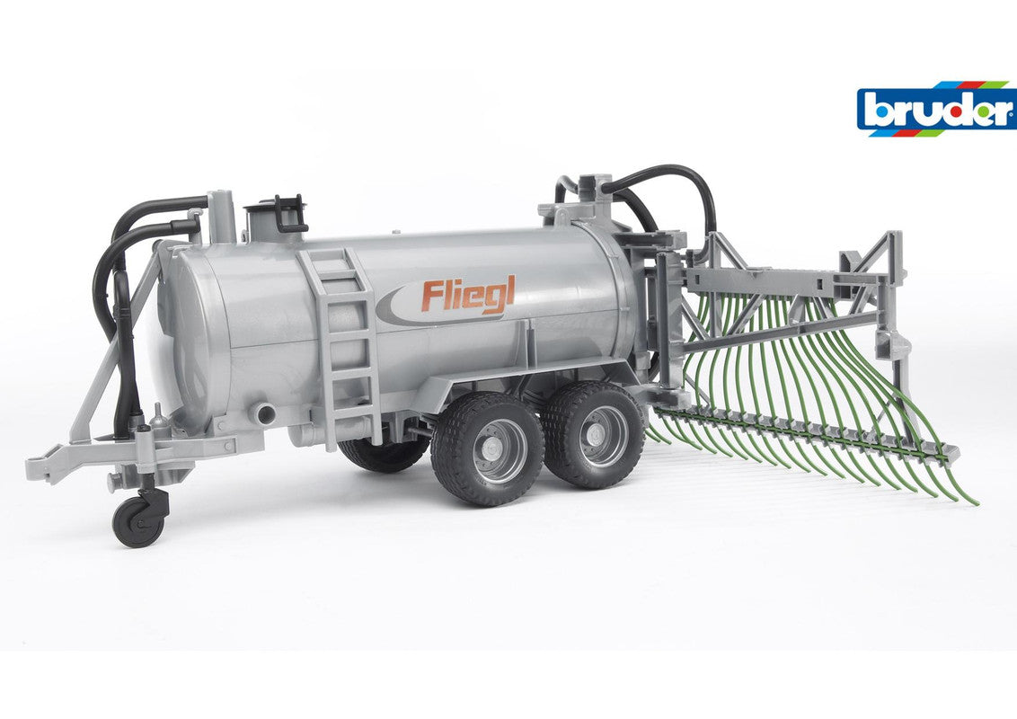 Fliegl barrel trailer with spread tubes
