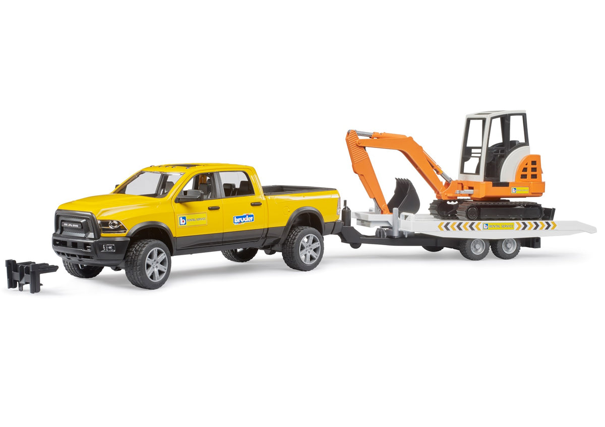 RAM Rental Service with Mini Excavator