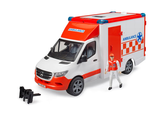 MB Sprinter Ambulance with driver and Light + Sound Module