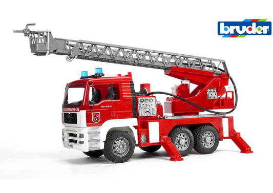 MAN TGA Fire engine with ladder, water pump and Light & Sound Module