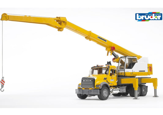 MACK Granite Liebherr crane truck