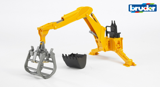 Accessories: Rear hydraulic arm with grab